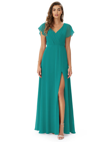 aqua bridesmaid dresses