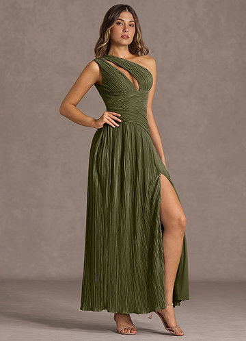 Brynlee Moss Green Maxi Dress image1