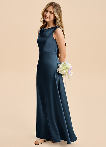 jr bridesmaid dresses navy Dark Junior Available in Navy EVERGREENFW Sarah Arabic JOI Boob Size:36(US5)