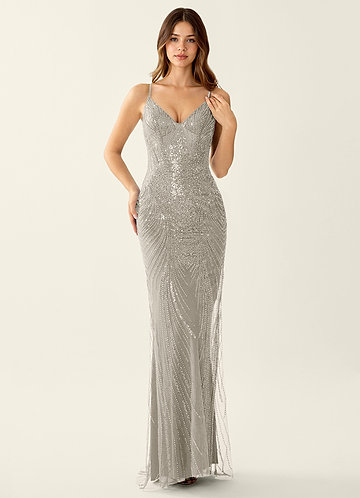 Silver Prom Dresses | Azazie UK Silver Prom Dresses | Azazie UK