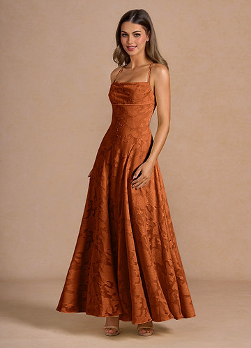princess polly baby blue dress Spotlight on: Orange Wedding Guest Dresses main image 0