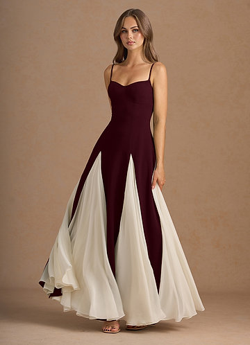 Jessenia Wine Maxi Dress image1
