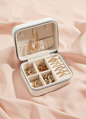 front PU Travel Jewelry Box