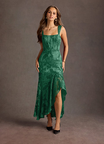 Dark Green Wedding Guest Dresses | Azazie Dark Green Wedding Guest Dresses | Azazie