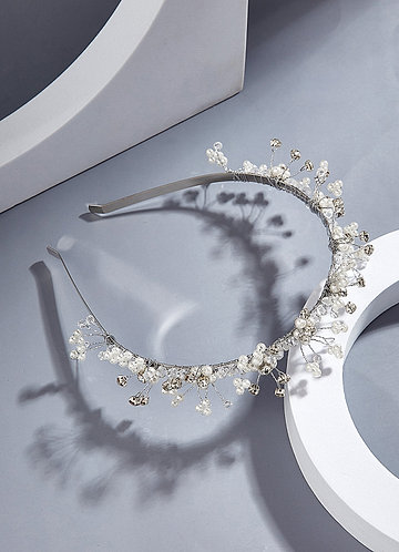 front Juno Flower Girl Headband