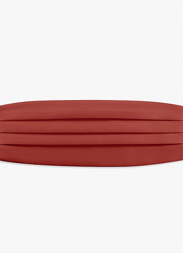 front Classic Matte Satin Cummerbund