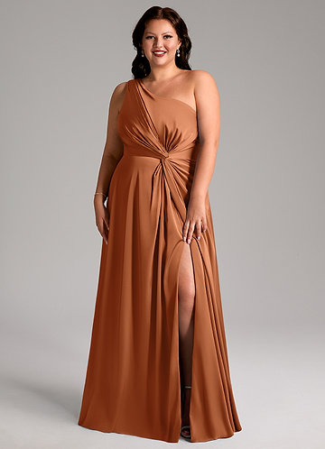 copper bridesmaid dresses plus size Copper Plus Size Bridesmaid Dresses