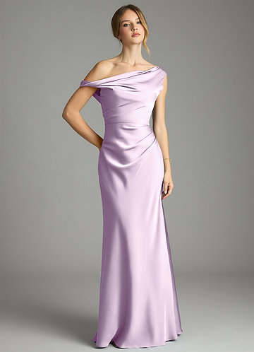 green emerald velvet dress Arielle Purple Maxi Dress main image 0