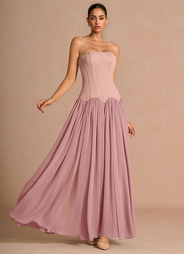 Eirisse Light Pink Maxi Dress image1
