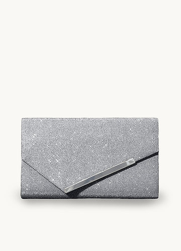 front Micronized Glitter Envelope Bag