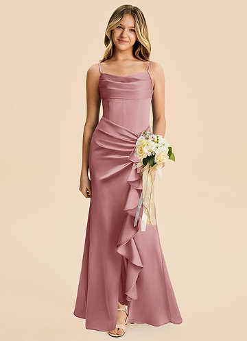 Dusty Rose Junior Bridesmaid Dresses