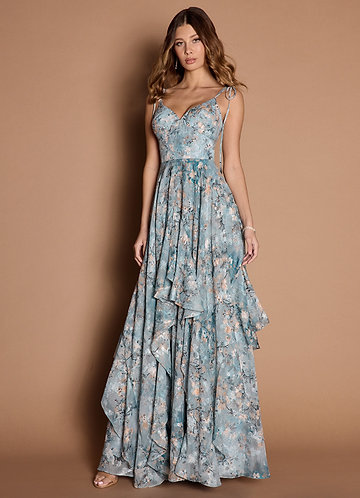 Harmony Powder Blue Maxi Dress image1