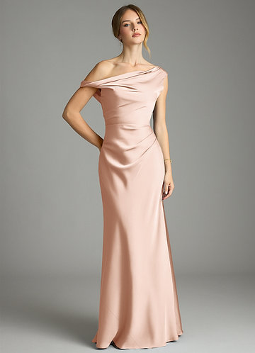 rose gold maternity bridesmaid dress Rosewood Bridesmaid Dress Crepe Size XS