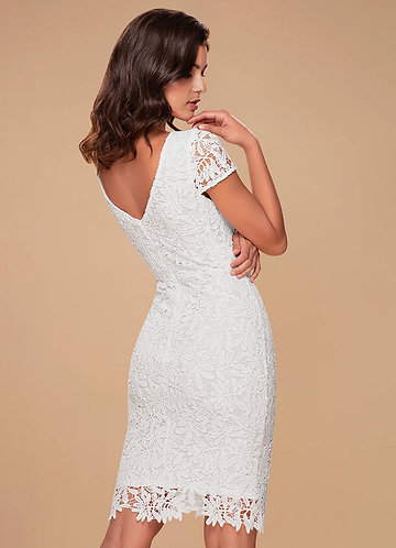 large white dress