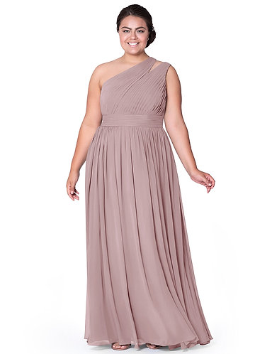 maid of honor gown for chubby