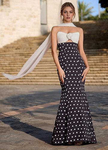 Robe Femme Toast à Pois Et Fleurs Multicolore - Taille UK 16 - 100% Viscose - Neuf Avec étiquettes - Prix Conseillé 125€