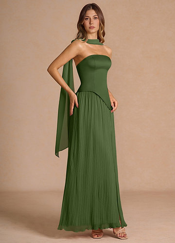 Tierney Olive Maxi Dress image1