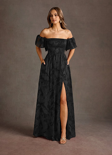 Victoria Black Maxi Dress image1