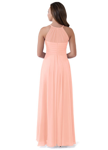 coral junior dresses