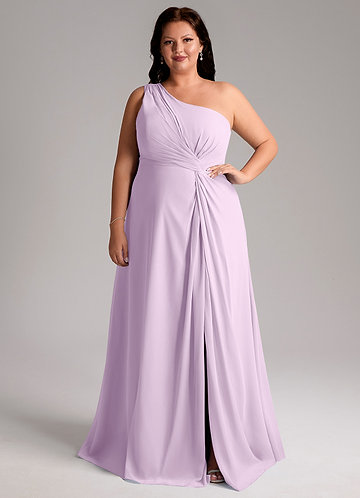 Frosted Lilac Plus Size Bridesmaid Dresses | Azazie