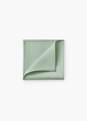 front Boy's Matte Satin Pocket Square