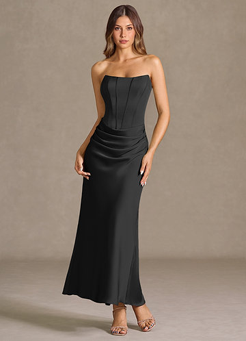 Vestido Negro Largo Katelyn image1