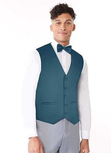 front Stretch satijnen vest