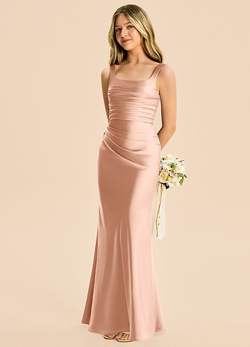 Rose Gold Junior Bridesmaid Dresses