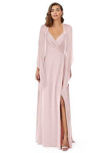 front Azazie Matching Color Ireland Chiffon Shawl