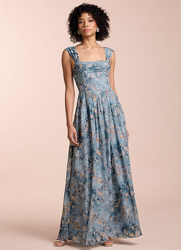 Aleah Powder Blue Maxi Dress image1