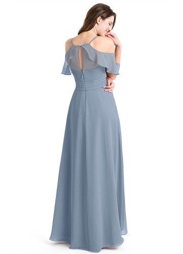 azazie dusty blue swatch