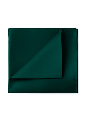 front Lenço de Bolso em Cetim Mate