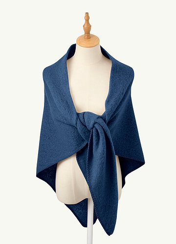 front Pañuelo de corbata de punto cepillado