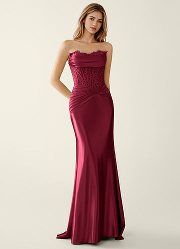 red tight fitted prom dresses Cute Red Sweetheart Lace Backless Tight Homecoming Dress Party Dress US12 / Red