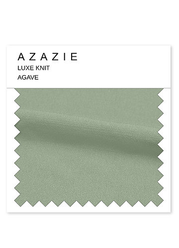 front Azazie Luxe Knit Swatch Agave