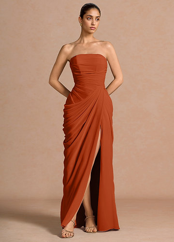 burnt orange wedding guest dress Dresses For Discover 33 Burnt Orange Wedding