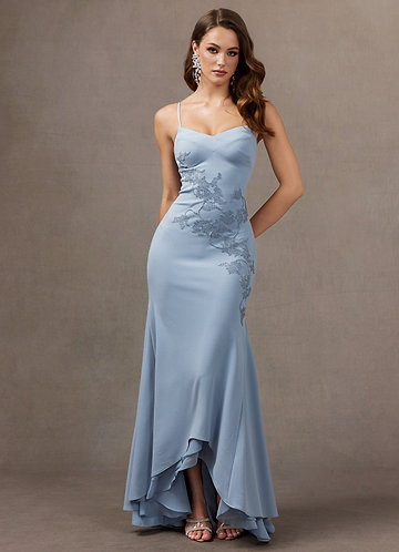 Robe Maxi Poudre Bleue Krystal image1