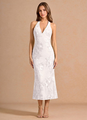 Dulcie Cloud White Midi Dress image1