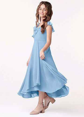 kleinfeld cold shoulder long bridesmaid dress Light Green A-Line with Detachable – feolate Galaxy Blue/Black Starry Fairy Simple yet sophisticated silhouette related_3200 SIZE::4T