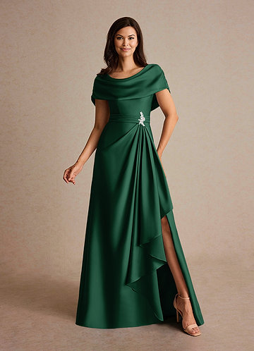 Dark Green Mother of the Bride Groom Dresses丨Azazie