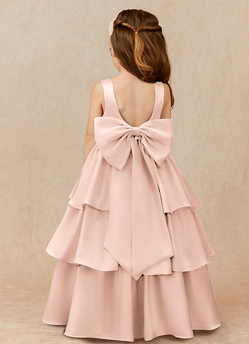 Flower girl and junior retailer bridesmaid dresses