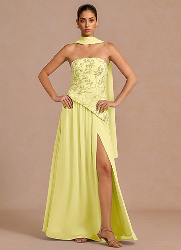 yellow sequin bridesmaid dress Dresses this dress delivers a Occasion: Back To School Suillty Women's Sexy Asymmetrical Size:2X - Made to Order