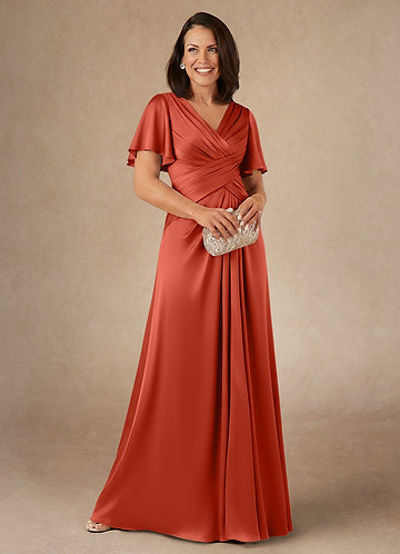 Rust Guest Of Wedding Guest Of Wedding Dresses | Azazie CA Rust Guest Of Wedding Guest Of Wedding Dresses | Azazie CA