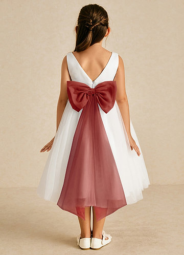 Terracotta Flower Girl Dresses | Azazie