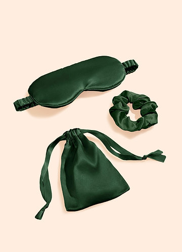 front Scrunchie Sleep Mask Set