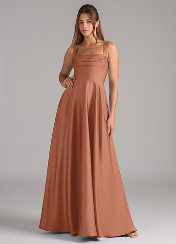 bronze bridesmaid dresses uk Anya Copper main image 0