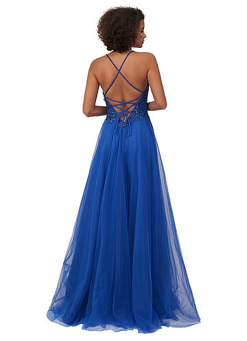 back_AZ Blue Royalty Prom Dress