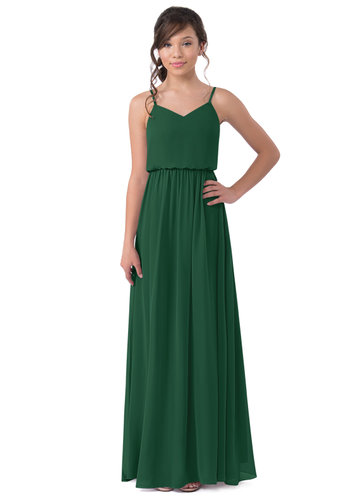 green junior dresses
