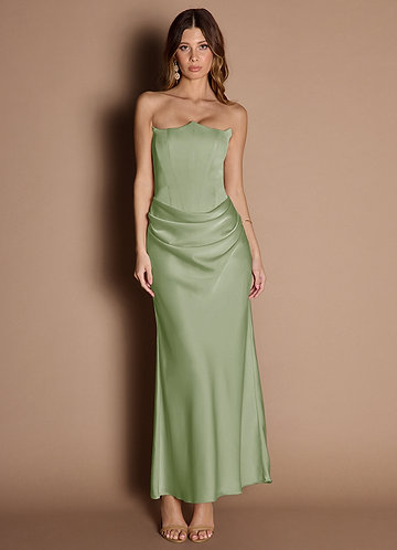 vestido Maxi Luz Verde Debby image1