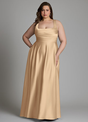 plus size bridesmaid dresses sacramento Champagne curvy bridesmaid dresses